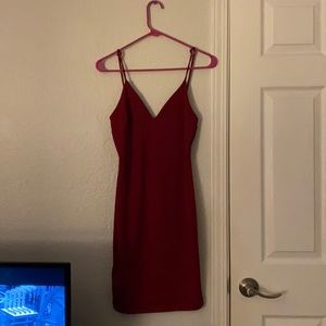Red homecoming dress